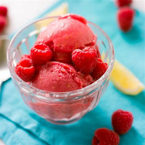 Raspberry Sorbet • A Sweet Pea Chef