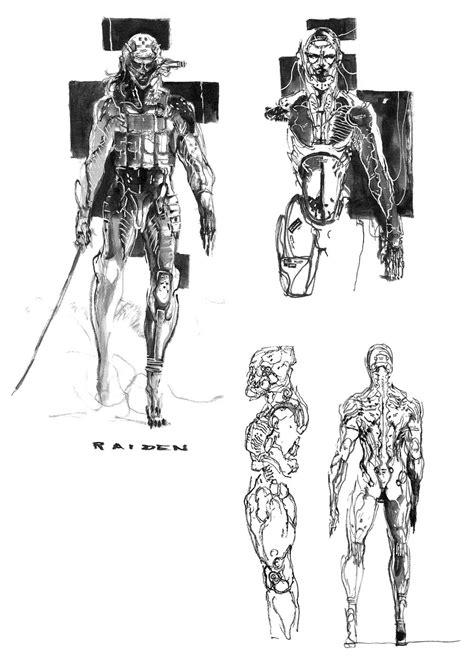 Metal Gear Raiden Concept Art - img-fisticuffs