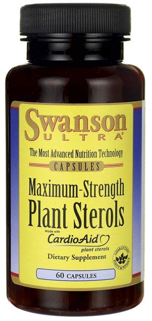 Maximum Strength Plant Sterols CardioAid | Plant sterols, Health ...