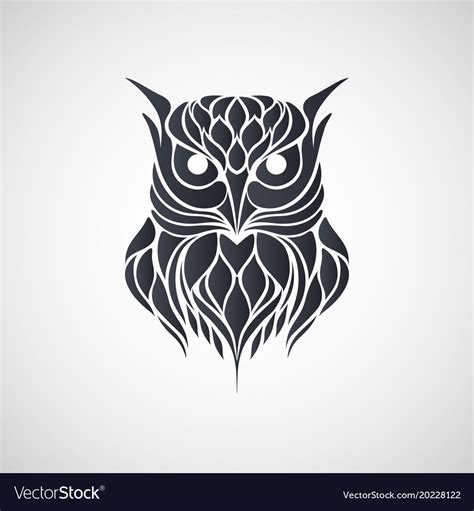 Owl logo Royalty Free Vector Image - VectorStock