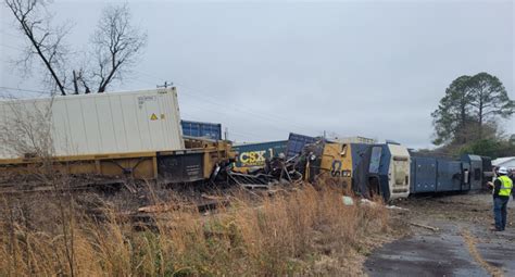 CSX train derails after grade-crossing accident - Trains