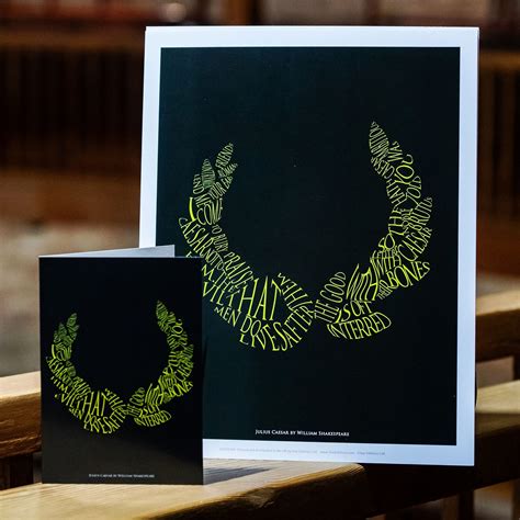 Print: Julius Caesar - Friends, Romans, Countrymen – The RSC shop