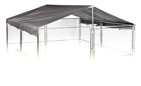 Lucky Dog® Universal 10'W x 10'L Kennel Cover w/Frame – luckydogdirect