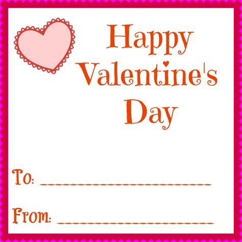 Simple Printable Valentines Day Cards For Your Kids Classrooms - More ...