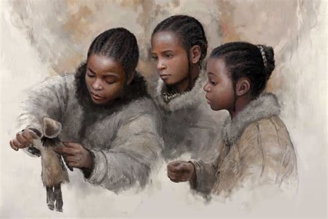 A Reconstruction of Paleolithic European girls. Done by Tom Björklund ...