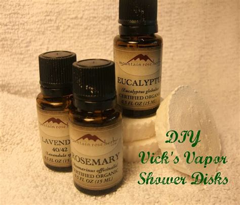 DIY Vick's Vapor Shower Disks | Far From Normal