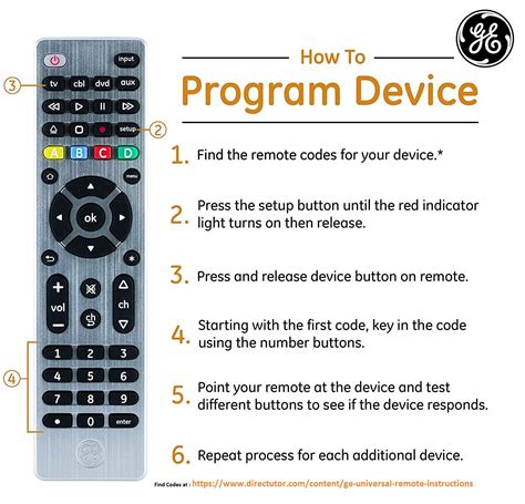 Ge Universal Remote Cl4 Manual