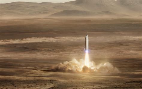 2880x1800, Spacex, 4k, Desert, Rocket Launch, Spacecraft - Starship ...