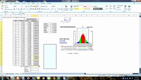 8 Standard Deviation Excel Template - Excel Templates