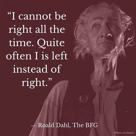 Quotes: THE BFG by Roald Dahl - A New Film by Disney | Roald dahl ...