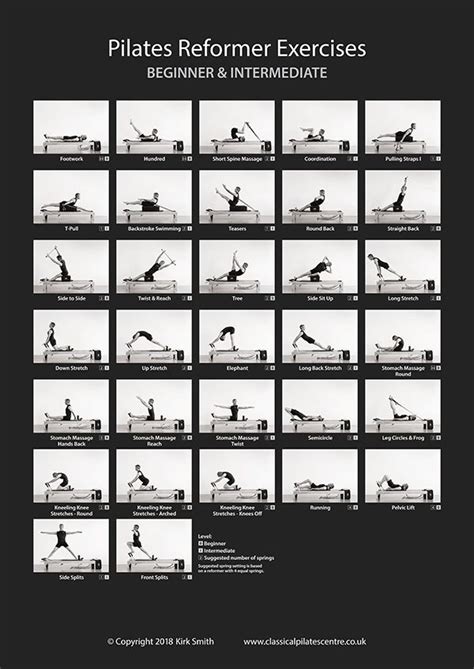 Free Pilates Exercises Printable - Printable Word Searches