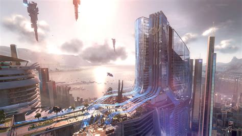 Sci Fi City Backgrounds - Wallpaper Cave