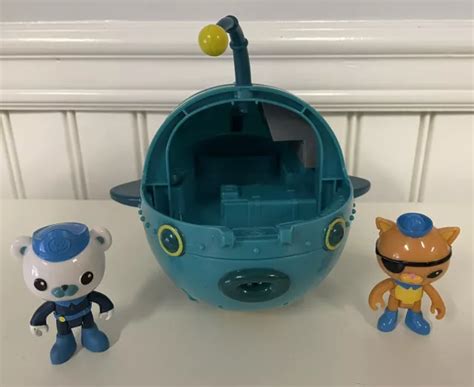 OCTONAUTS GUP A Mission Blue Submarine Wind-Up Vehicle w/2 Figures ...