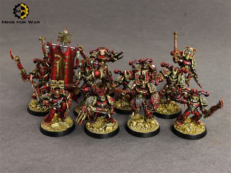 40k - Khorne World Eaters - Minis For War Painting Studio