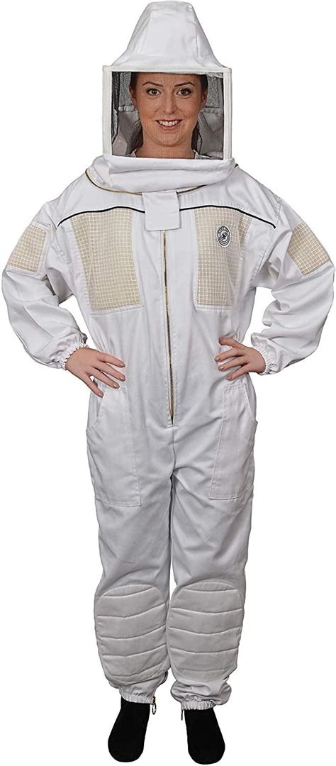 Humble Bee 432 Ventilated Beekeeping Suit, 5XL, Arctic White – ecopws