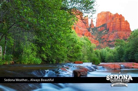 Weather for Sedona Arizona - SedonaBizMag.com