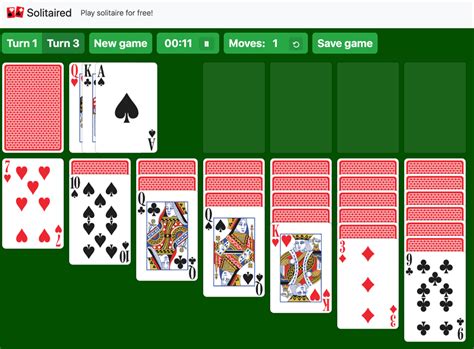 Klondike Solitaire Turn 3 - Online & 100% Free