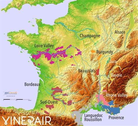 4 Animated Relief Maps Of Europe's Famous Wine Regions | VinePair