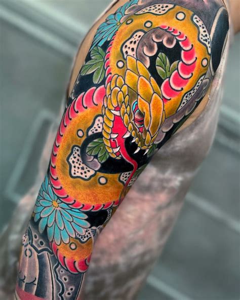 11+ Japanese Snake Tattoo Meaning That Will Blow Your Mind!