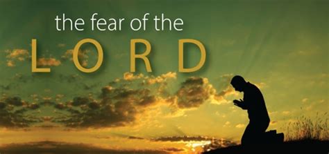 What Does “The Fear Of The Lord” Mean? | FaithPro.org