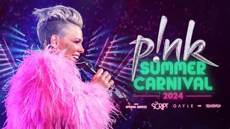 P!nk Tickets For 2024 UK Summer Carnival Tour On Sale 10am Today ...