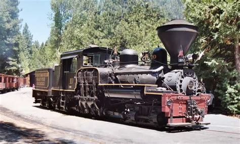 Yosemite Sugar Pine Railroad Day Trip Vintage Steam Engines