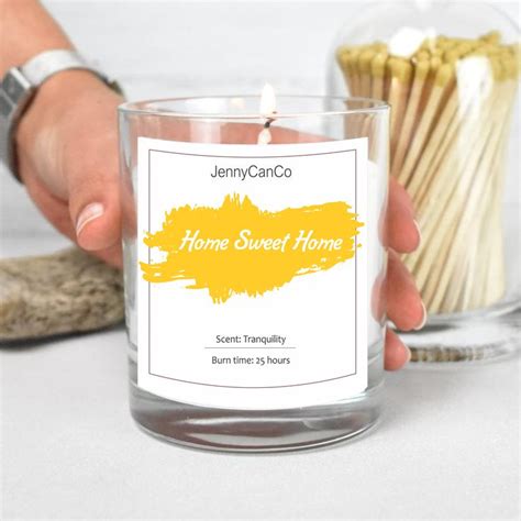 Luxury Candle Labels Template