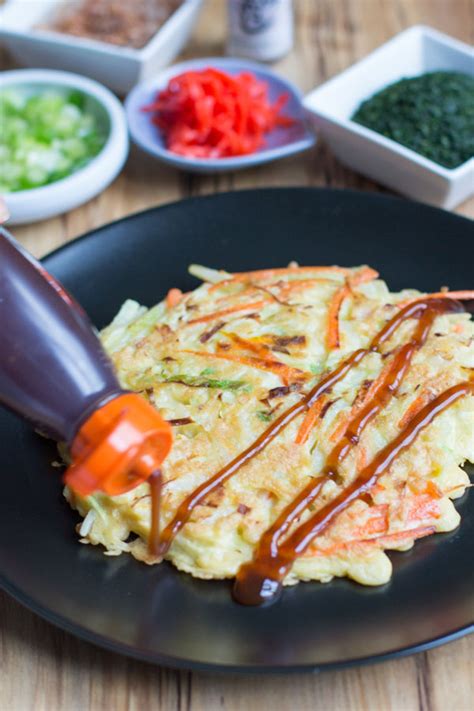 Japanese Okonomiyaki recipe - Grab Your Spork | grabyourspork.com