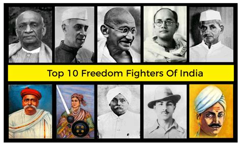 Freedom Fighters Of India PNG