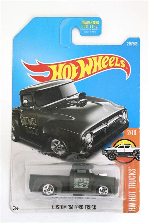 Hot Wheels Custom '56 Ford Truck 227/250, Black | ubicaciondepersonas ...