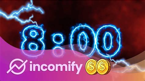 ⚡ Electric Timer ⚡ 8 Minute Countdown | Visit INCOMIFY - YouTube