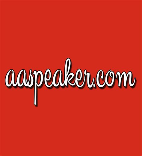 Our Best AA Speakers | aaspeaker