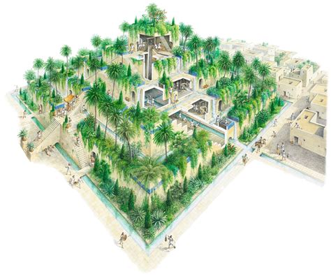 Hanging Gardens Of Babylon | The Hanging Gardens Of Babylon Facts | DK ...