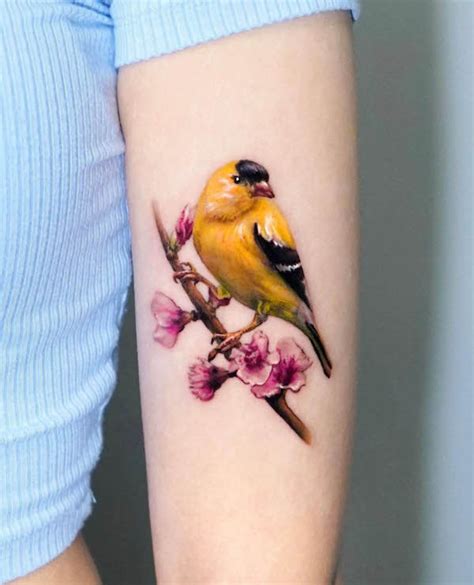 Discover 81+ colour bird tattoo super hot - esthdonghoadian