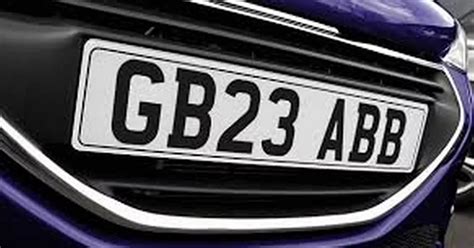 Little-known DVLA number plate rule which could land motorists with a £ ...