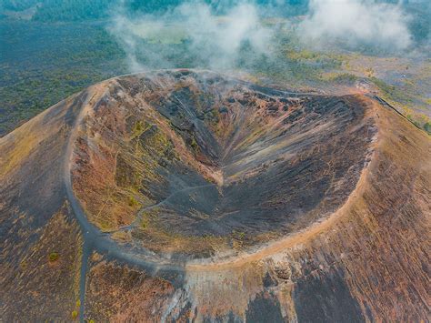 Spatter Cone Volcano Diagram