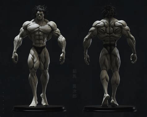 Yujiro Hanma, Geng Gi on ArtStation at https://www.artstation.com ...