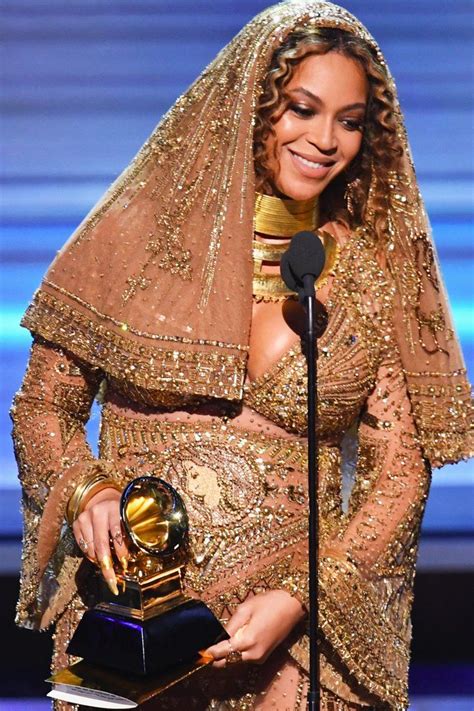 Beyoncé Accepts Her Grammy Award With a Powerful Speech About ...