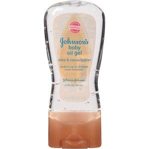 Johnson's Baby Oil Gel, 6.5 OZ - CVS Pharmacy