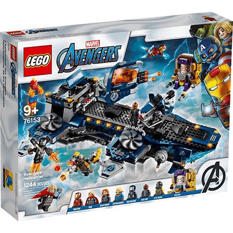 LEGO Marvel Avengers Helicarrier Building with Minifigures - 76153 ...