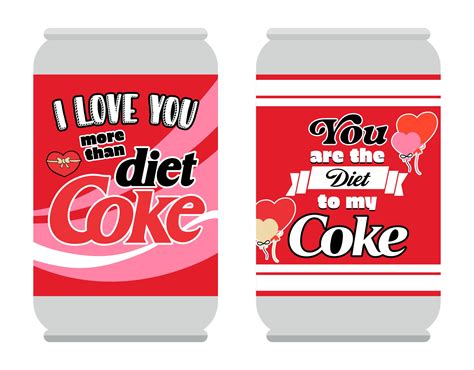 Diet Coke Label - 6 Free PDF Printables | Printablee