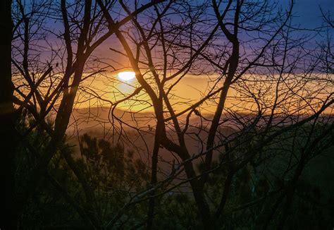 Cheaha Winter Sunrise Photograph by Robert Klein - Fine Art America