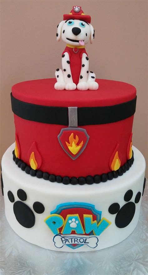 Marshall Paw Patrol Cake! – The Lovely Baker