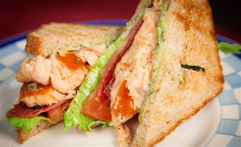 Honey Smoked Salmon BLT Sandwich Recipe | Honey Smoked Fish Co.