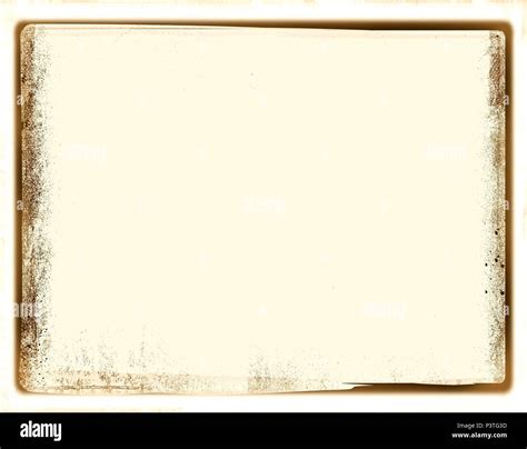 Vintage frame borders on sepia paper background Stock Photo - Alamy