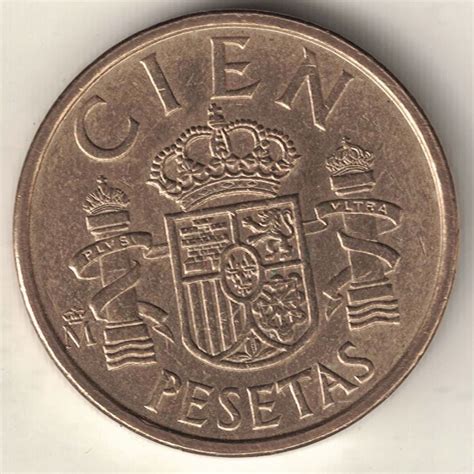 Old Spanish Peseta Coins