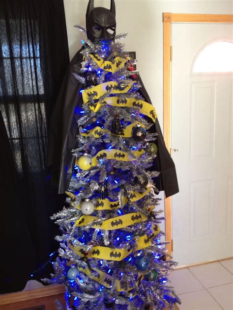 Batman Christmas tree | Batman christmas tree, Dinosaur christmas tree ...