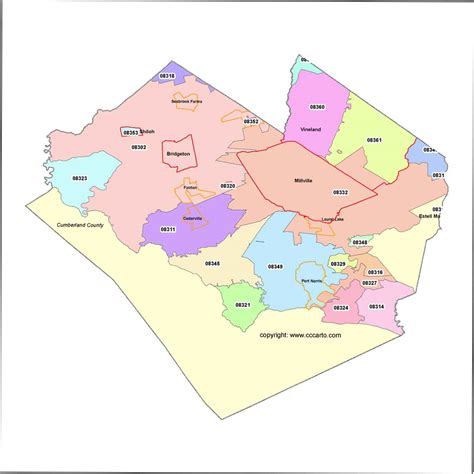 Bergen County Nj Zip Code Map