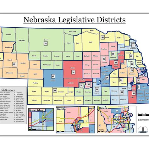 Legislative District Maps – Nebraska Grocery Industry Association