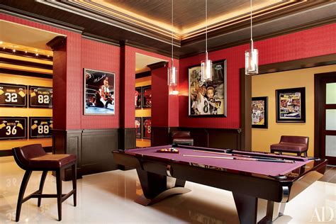 14 Beautiful Billiard Rooms Where You Can Play in Style | Architectural ...